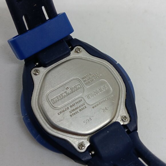 Timex Ironman 594 Women's 38mm Indiglo Digital Alarm Timer 50 Lap Watch - Picture 9 of 11